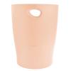 EXACOMPTA Papierkorb Ecobin 15 l 45361D Aquarel, korallenrot