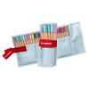 STABILO Rollerset point 88 0.4mm 8825-08-03CH 25 Farben ass. pastellgrau