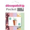 DECOPATCH Papier Pocket Nr. 25 DP025C 5 Blatt à 30x40cm