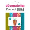DECOPATCH Papier Pocket Nr. 6 DP006O 5 Blatt à 30x40cm