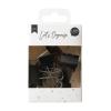 I AM CREATIVE Binder Clips Lets Organize 4035.14 schwarz, 25mm, 10 Stk.