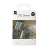 I AM CREATIVE Binder Clips Lets Organize 4035.13 hellgrün, 25mm, 10 Stk.