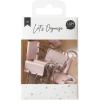 I AM CREATIVE Binder Clips Lets Organize 4035.12 rosa, 25mm, 10 Stk.