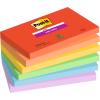 POST-IT Super Sticky Notes 127x76mm 655-6SS-PLAY PLAYFUL Collection 6x90 Blatt