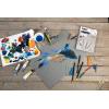 CLAIREFONTAINE Paint'On Fgekörnt A5 975808C Grau 30 Blatt