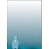 SIGEL Weihnachts-Motiv-Papier A4 DP259 Polar bear with candle