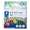 STAEDTLER Farbstifte 185C12 upcycled Wood 12 Stück