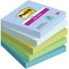 POST-IT Block Super Sticky Oasis 654-5SS-OAS 5-farbig, 5x90 Blatt 76x76mm