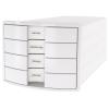 HAN Schubladenbox IMPULS A4/C4 1012-12 weiss 4 Schubladen