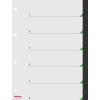 KOLMA Register LineaVerde A4 19.800.06 schwarz 1-6