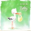 ABC Glückwunschkarte Storch 1120003900 15x15cm