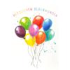 ABC Glückwunschkarte Ballons 1120007600 B6