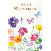 ABC Glückwunschkarte Blumen 1120007700 B6
