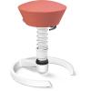 AERIS Sitzhocker Swopper 101STWHWHCP3 rosa/weiss, mit Gleiter