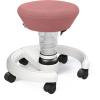 AERIS Kindersitzhocker Swoppster 120WHWHHQ03 rosa/weiss, mit Rollen