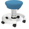 AERIS Kindersitzhocker Swoppster 120WHWHHQ04 blau/weiss, mit Rollen