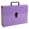 EXACOMPTA Fächermappe Aquarel A4 56765E mauve 18-teilig