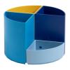 EXACOMPTA Stifteköcher BeeBlue 68202D The Quarter, mehrfarbig