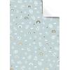 STEWO Geschenkpapier Seasta 2514544241 blau hell 100x70cm