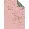 STEWO Geschenkpapier Sprenkel 2514579225 rosa 100x70cm