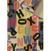 STEWO Geschenkpapier Letras 2523542920 rot 0,7x150m