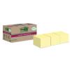 POST-IT SuperSticky Notes 76x76mm 654 RSSCY 14+4F Recycling, gelb 18x70 Blatt