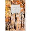 ABC Trauerkarte Französisch 43894 Herbstwald farbig