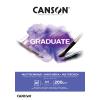 CANSON Graduate Mixed Media A4 400110377 20 Blatt, weiss, 200g