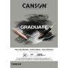 CANSON Graduate Mixed Media A4 400110371 20 Blatt, grau, 220g