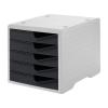 STYRO Styroswingbox 275-8430.182 anthrazit/grau 5 Schubladen