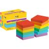 POST-IT Super Sticky Notes 47.6x47.6mm 622-12SS-PLA 6-farbig 12x90 Blatt