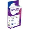 WECARE Tinte XL rebuilt schwarz LC-127XLBKWE zu Brother DCP-J4110DW 27ml