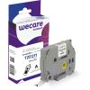 WECARE Band, laminiert schwarz/weiss Tze-211WE ersetzt Ptouch Tze-211 6mm