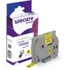 WECARE Band, laminiert schwarz/gelb Tze-631WE ersetzt Ptouch Tze-631 12mm