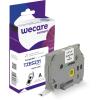 WECARE Band, laminiert schwarz/weiss TZeS231WE ersetzt Ptouch Tze-S231 12mm