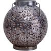 NÄVE Solar LED-Leuchte 18cm 18.5285559 silber
