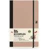 FLEXBOOK Notebook Ecosmiles 21.00121 liniert 13x21 cm almond