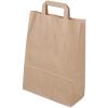 ELCO Tragetasche 270x120x370mm 83103.25 mit Henkel, braun 50 Stück