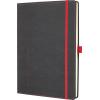 CONCEPTUM Notizbuch A4 CO694 grey-red, dots 194 Seiten
