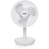 TRISTAR Tischventilator 16.5cm VE-5841 weiss, USB, Akku