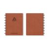ADOC Ringbuch BUSINESS A5 3055.301 braun, kariert 144 Seiten