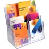 EXACOMPTA Prospekthalter Multi Format 74258D transparent