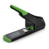 NOVUS Blockheftgerät B56 re+new B56 023-0066 schwarz/grün, 200 Blatt