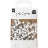 I AM CREATIVE Pinnadeln Let`s Organize MAA4035.15 weiss, 9x24cm 100 Stück