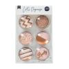 I AM CREATIVE Magnet Love Let`s Organize MAA4035.60 Glas, 3x1cm 6 Stück