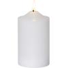 STAR TRADING LED Kerze Flamme 15cm 12.064-08 weiss