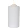 STAR TRADING LED Kerze Flamme 17cm 12.064-09 weiss