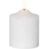 STAR TRADING LED Kerze Flamme 12cm 12.064-07 weiss