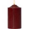 STAR TRADING LED Kerze Flamme 15cm 12.063-53 rot