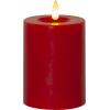 STAR TRADING LED Kerze Flamme Flow 12.5cm 12.061-43 rot